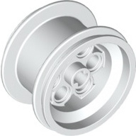 Lego kolo (kolečko) průměr 36.8mm, bílá (659501, 4179486, 4496709)